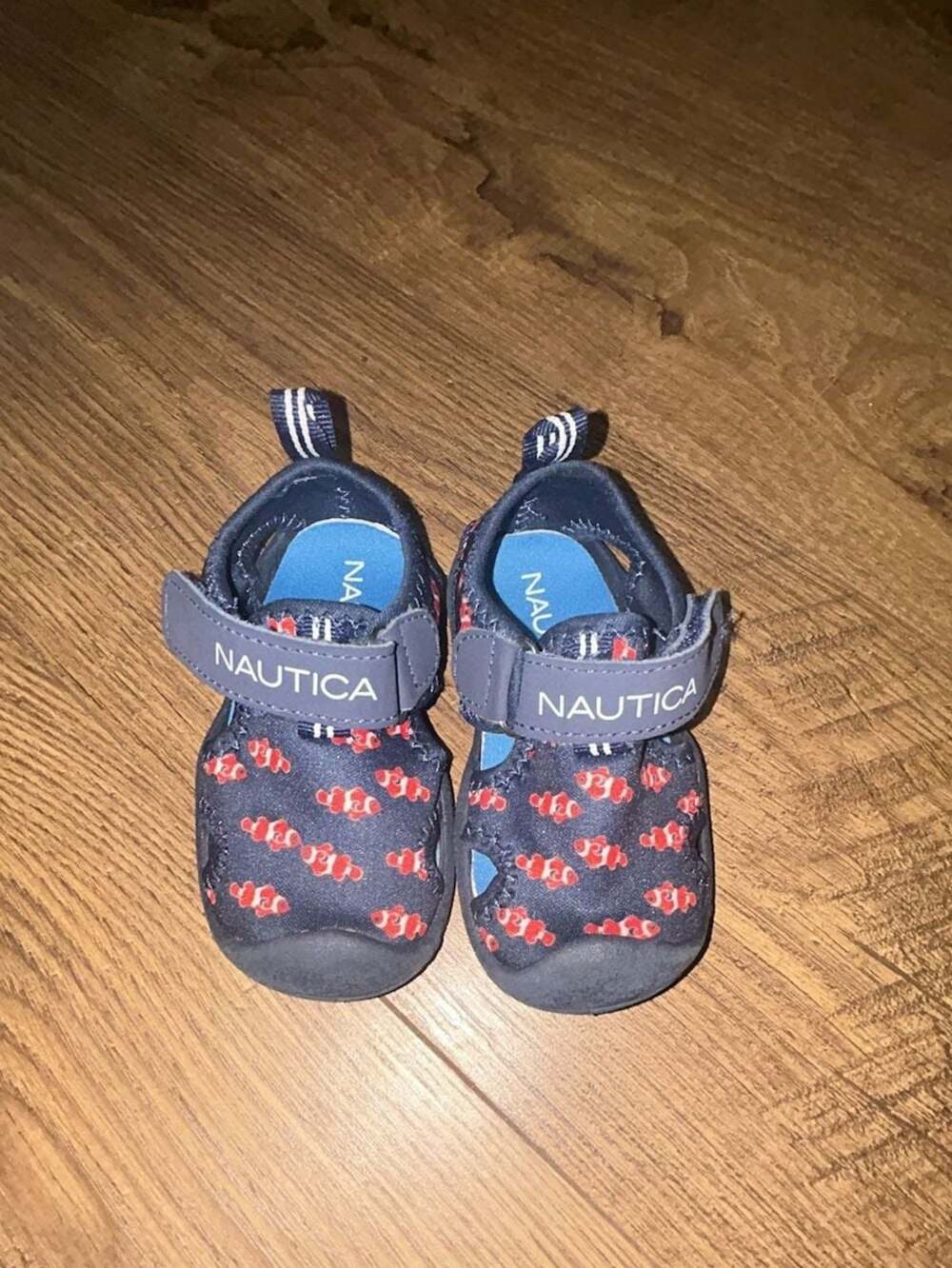 Nautica Toddler Kettle Gulf Closed-Toe Water Shoes with Clownfish Print